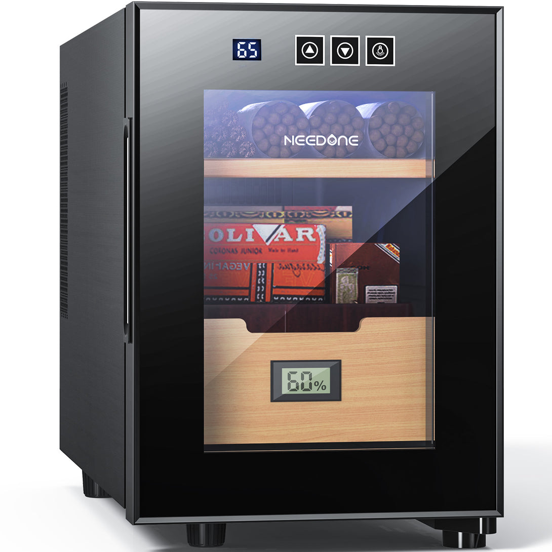 16l-cigar-humidor-cooling-electronic-cabinet-front-view-have-cigar