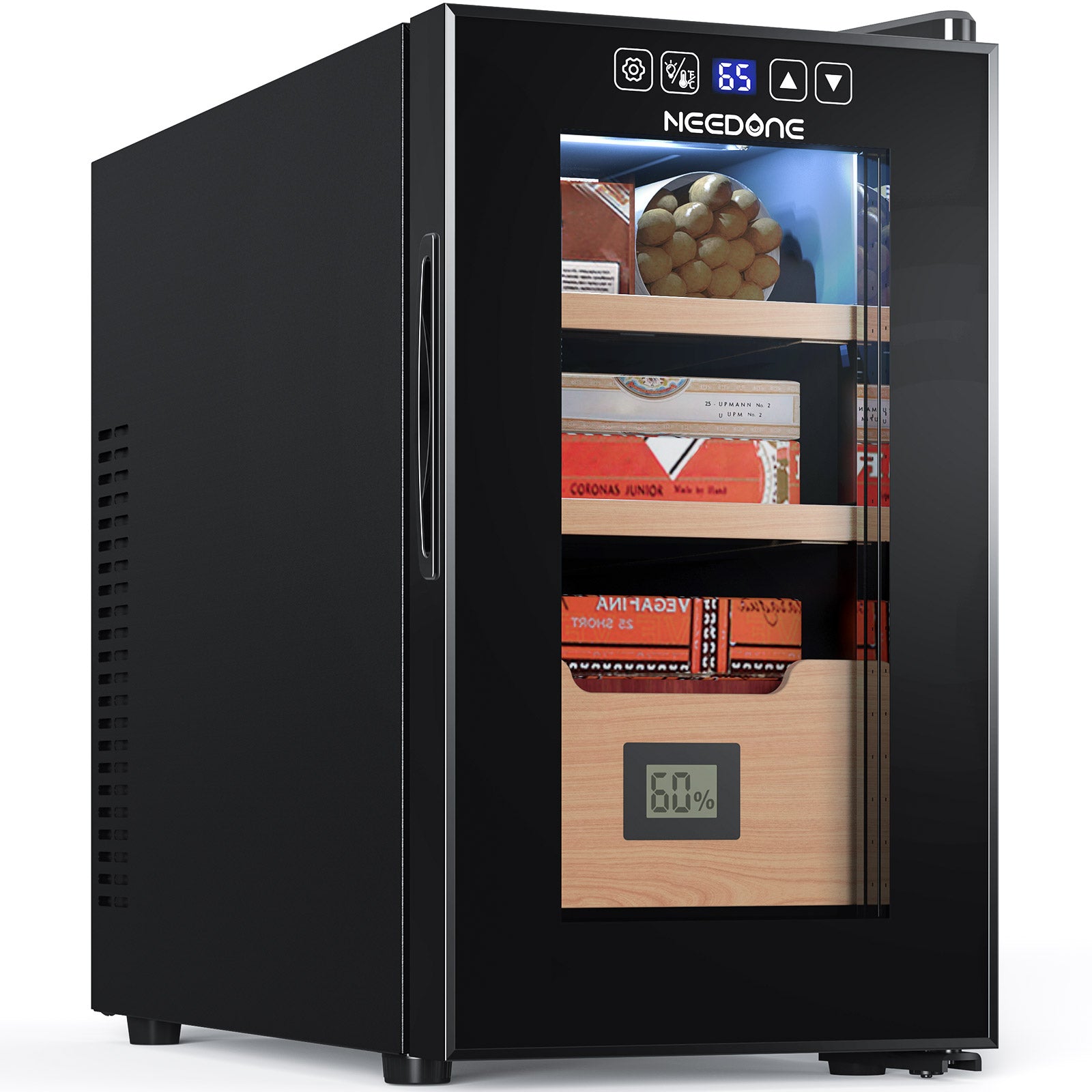 NO-26-CH2 Cigar Humidor, 26L Thermostatic Cabinet - NEEDONE