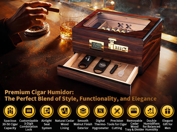 cb-50-cigar-box-cedar-wood-desktop-humidor-with-lock-gift-for-men