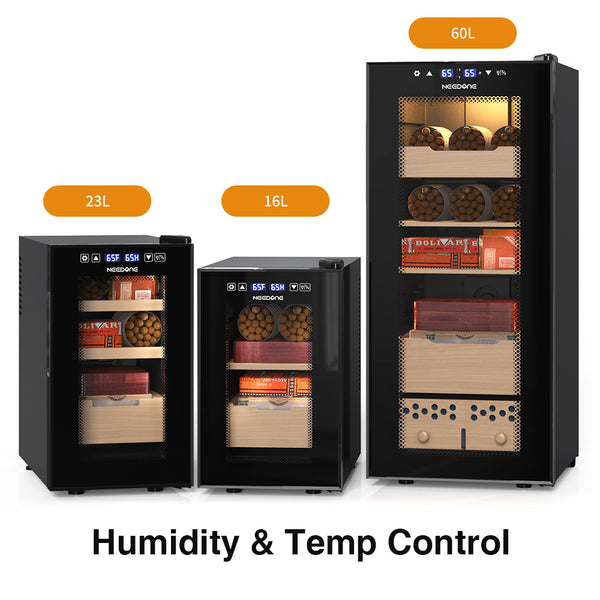 humidity-temp-control-cigar-humidor-collection-front-view