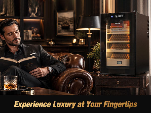 needone-cigar-humidor-no-48bt-16l-heating-cooling-control-2026-new-office-use