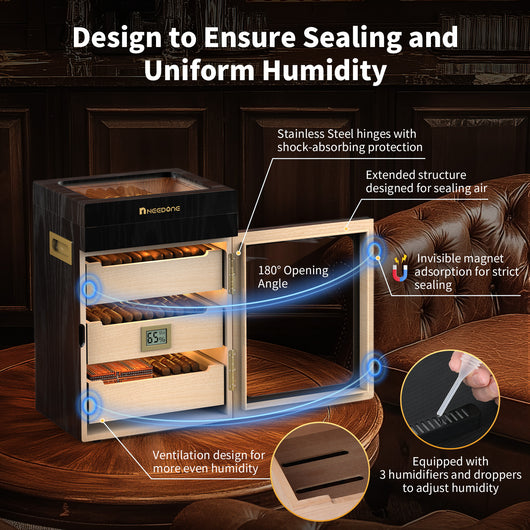 no-150-cd-cigar-humidor-humidity-control-woodgrain-display-cabinet-design-to-ensure-sealing-and-uniform-humidity