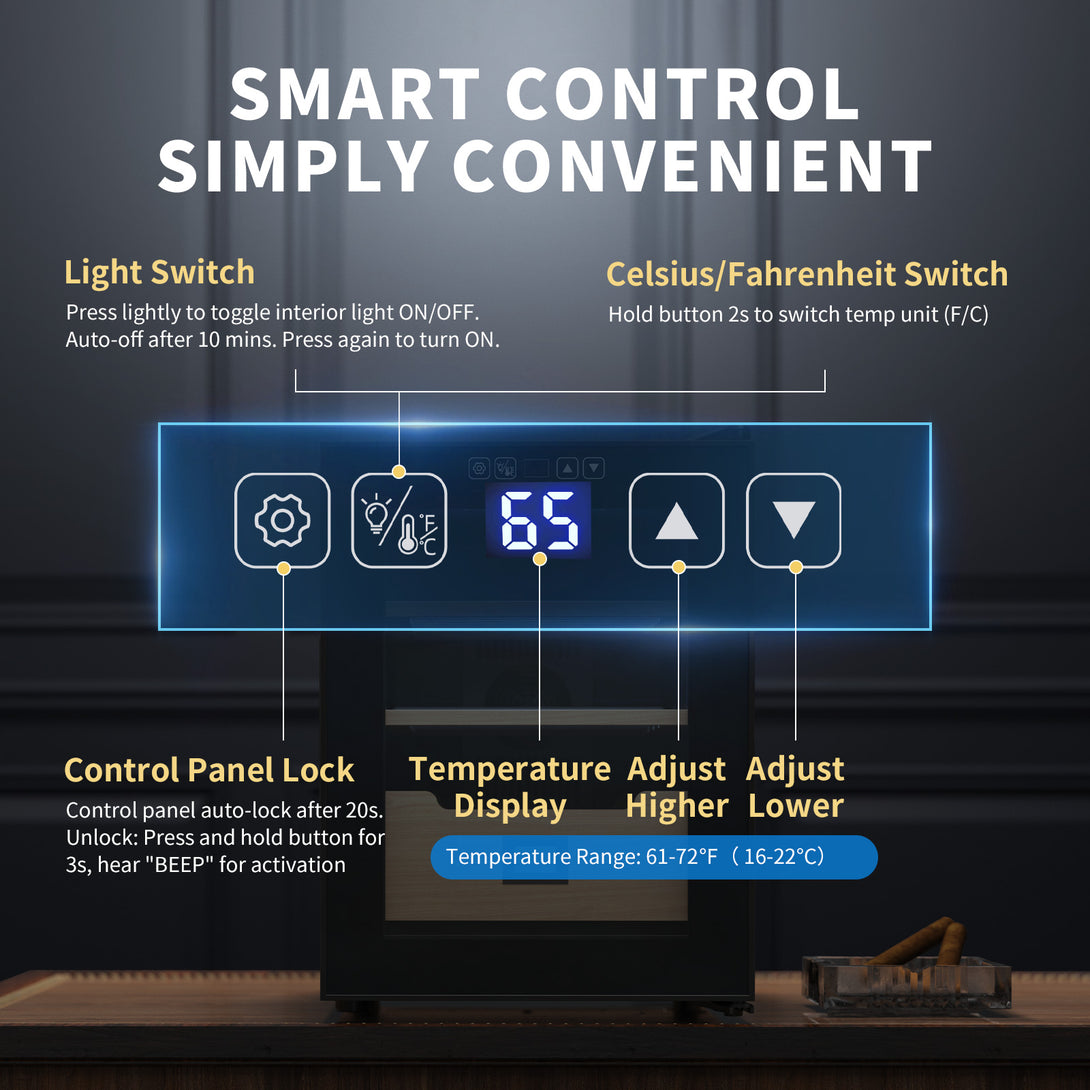 no-33b-cigar-humidor-33l-heating-cooling-cabinet-hygrometer-smart-control-simply-convenient