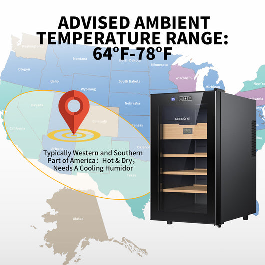 no-48b-cigar-humidor-48l-cooling-electronic-cabinet-advised-ambient-temperaturerange