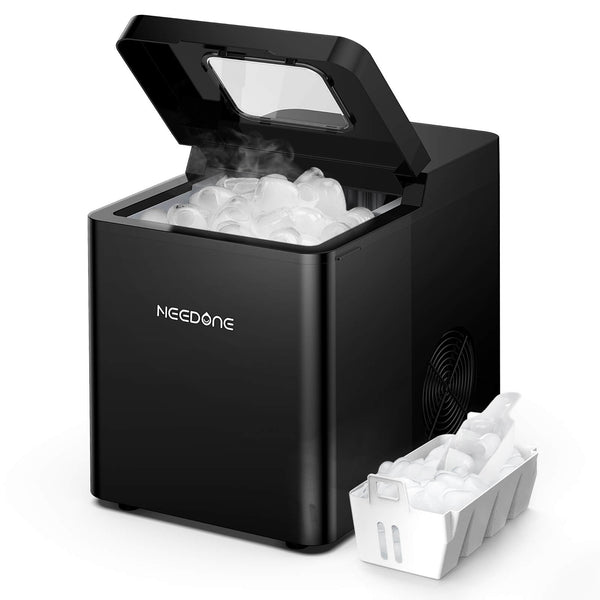 NO-I42, Countertop Ice Maker, Portable Low Noise Bullet Ice